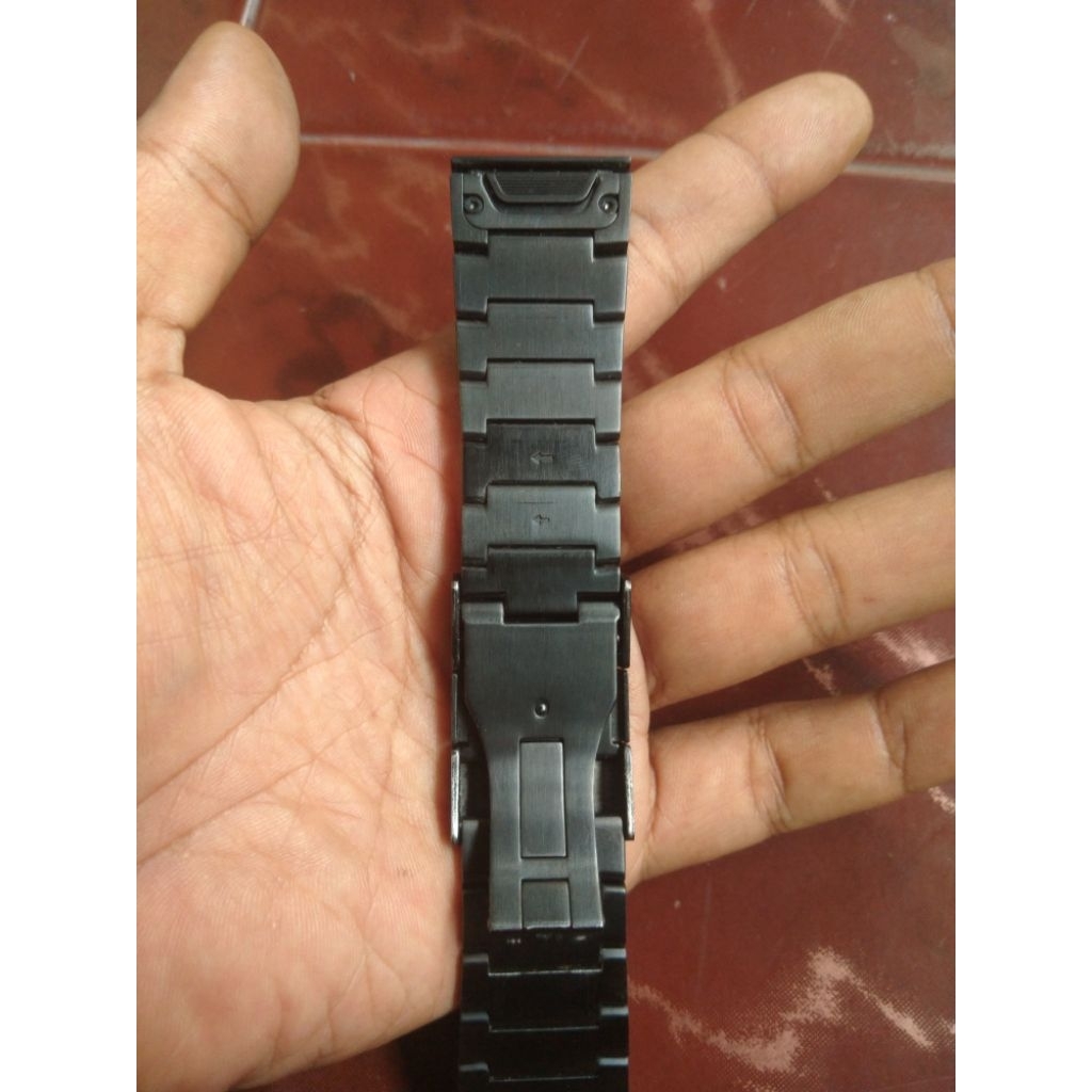 strap garmin titanium original tali strap garmin titanium original garmin fenix ±26mm