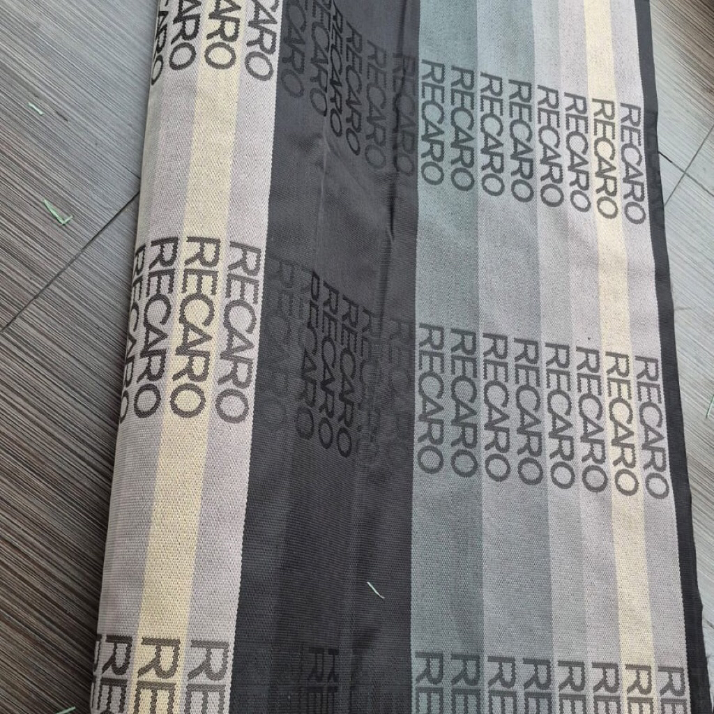 Bahan Fabric Kain Jok Racing Recaro Gradasi Hitam Abu Gradasi IMPORT Racing Seat Retrim