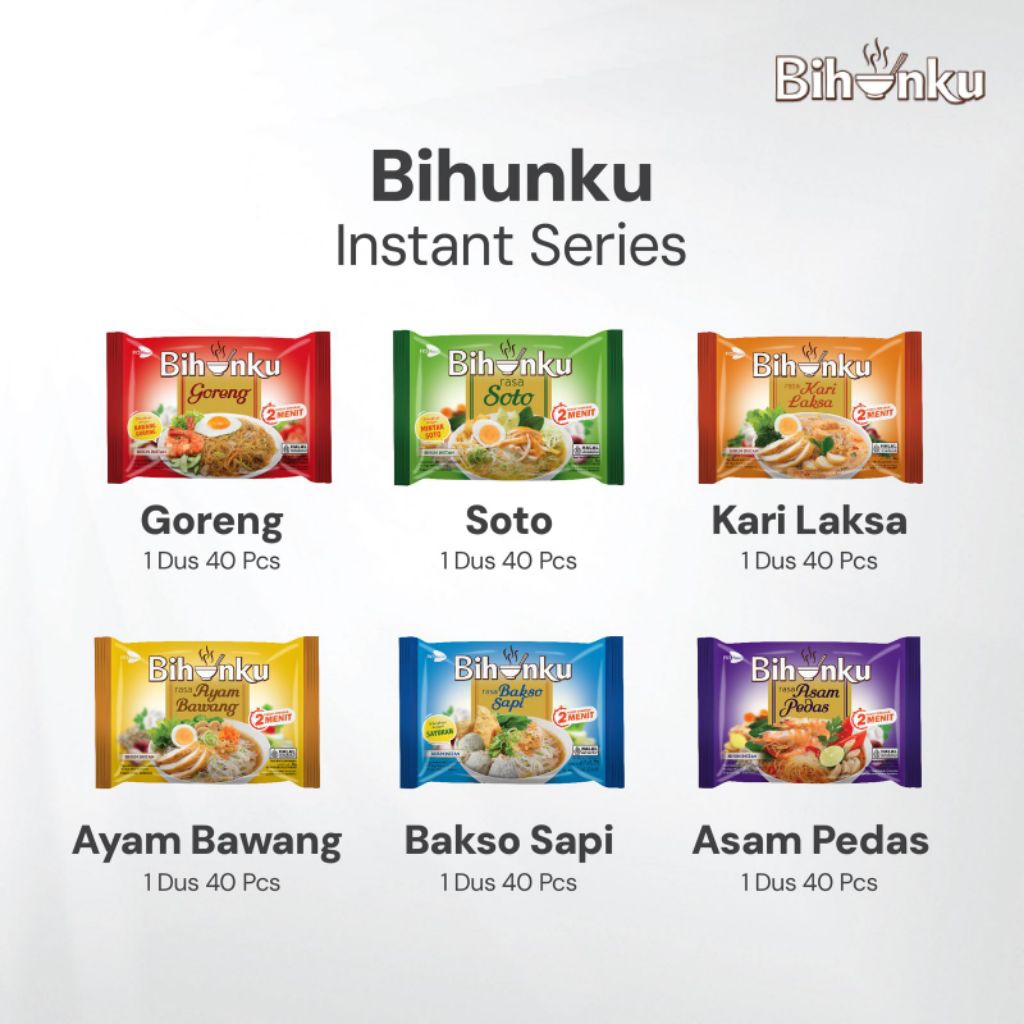

Bihunku Asam Pedas (1karton/40pcs 55gr)