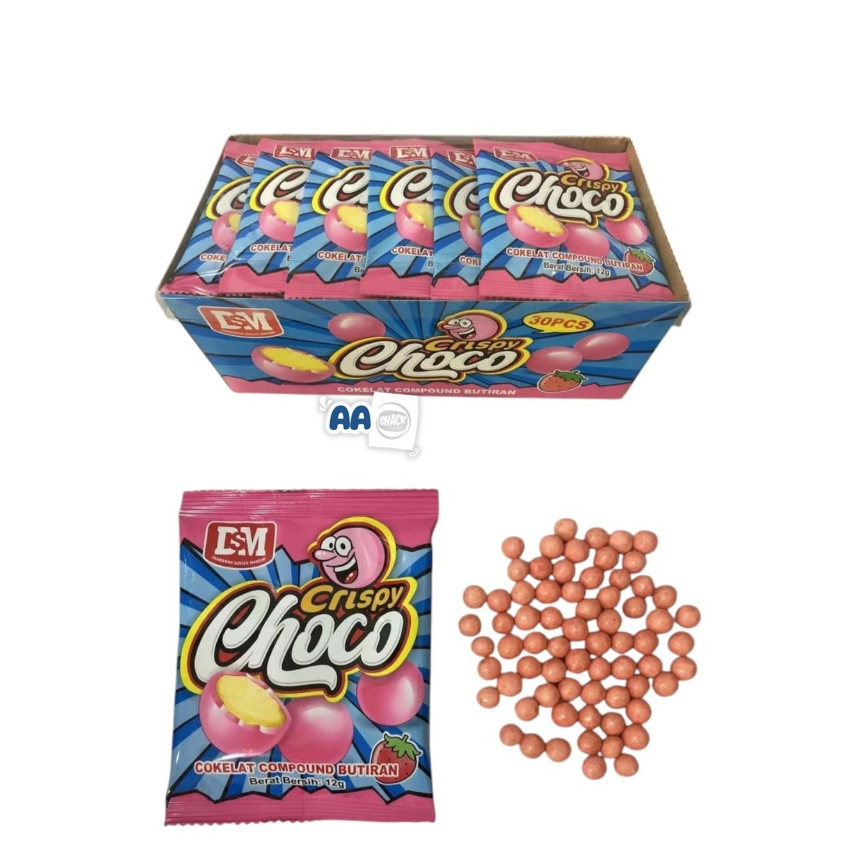 

DSM BIRU CRISPY CHOCOBALL ISI 30