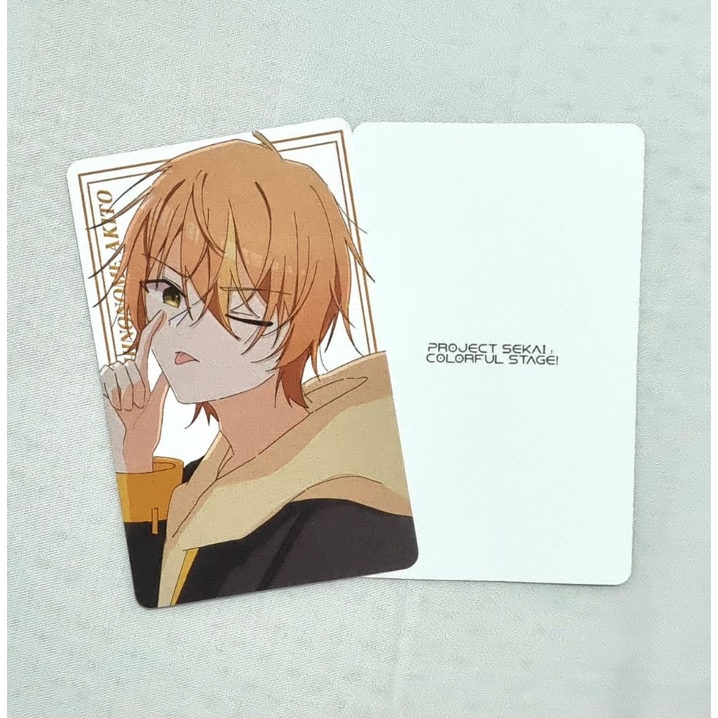 [READY PROJECT SEKAI FANMERCH] Photocard Akito Shinonome Glossy