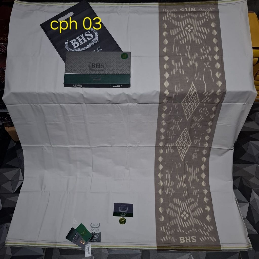 BHS Cosmo Putih Polos Grade Silver