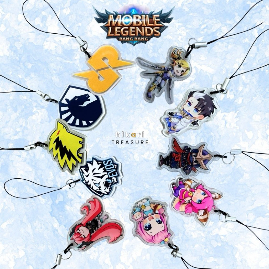 Gantungan HP Mobile Legends Premium Acrylic