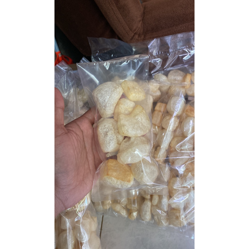 

kerupuk kulit sapi asli Elkabir (5gr)