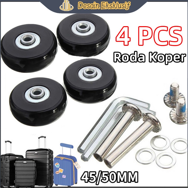 KODE M88Q 4Pcs Roda Koper  Roda Putar 36  Roda Koper Viber  Roda Koper Polo  Roda Koper Travel  Peng