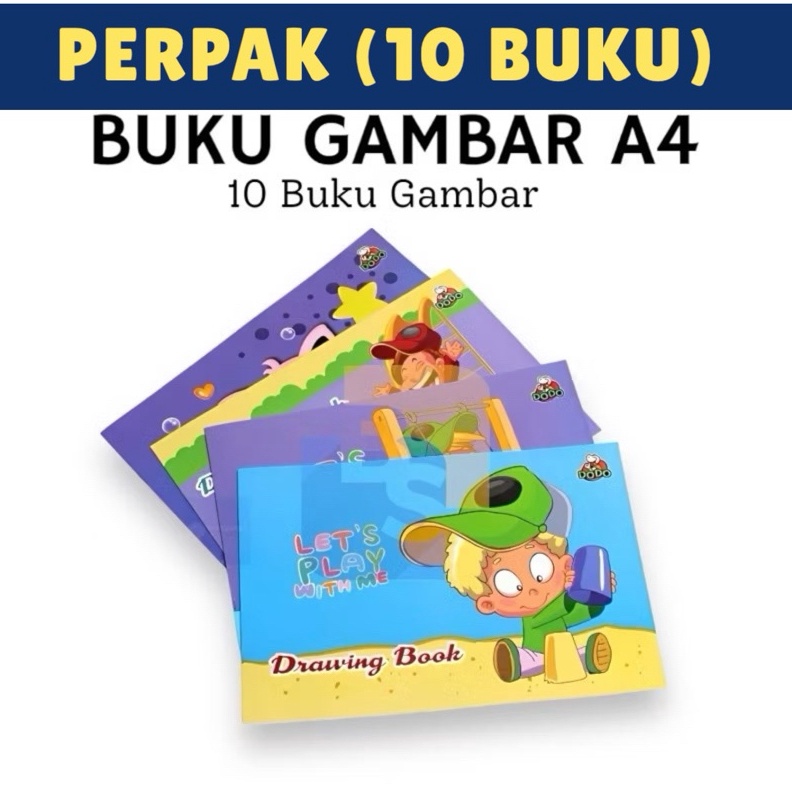

KODE I57P 1 buku DODO Buku Gambar A4 isi 8 Lembar