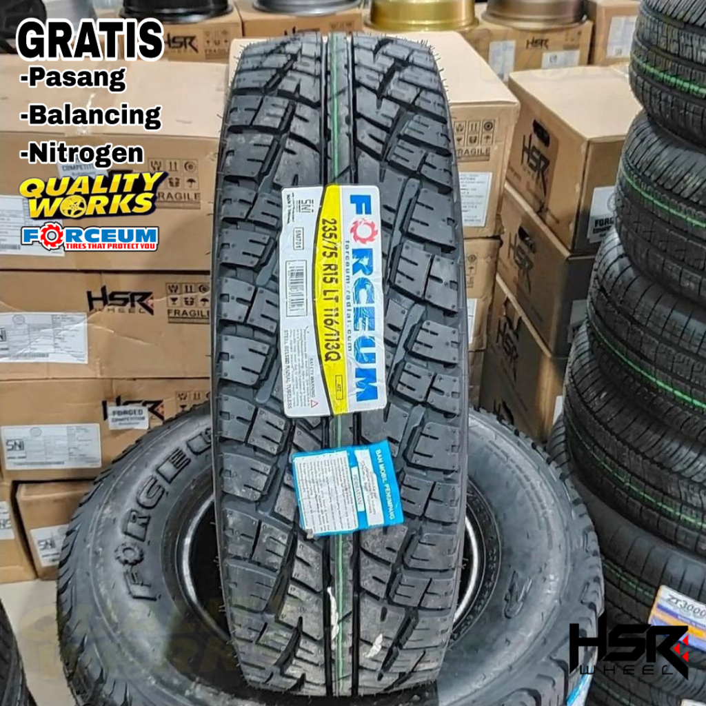 BAN MOBIL AT 235 75 R15 FORCEUM ATZ - BAN MOBIL RING 15 UKURAN 235/75 R15
