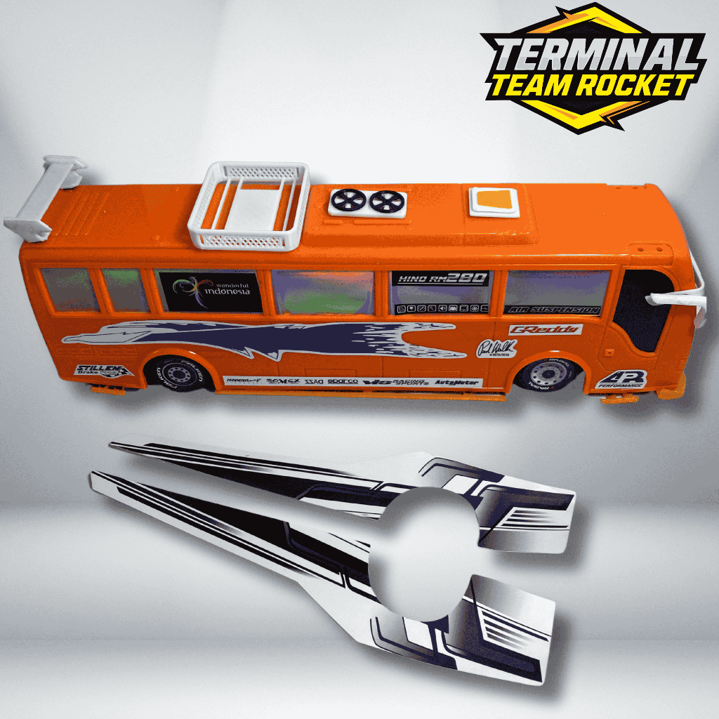 

Stiker Livery Voltron Laminasi Full Body Original | aksesoris Miniatur Bus