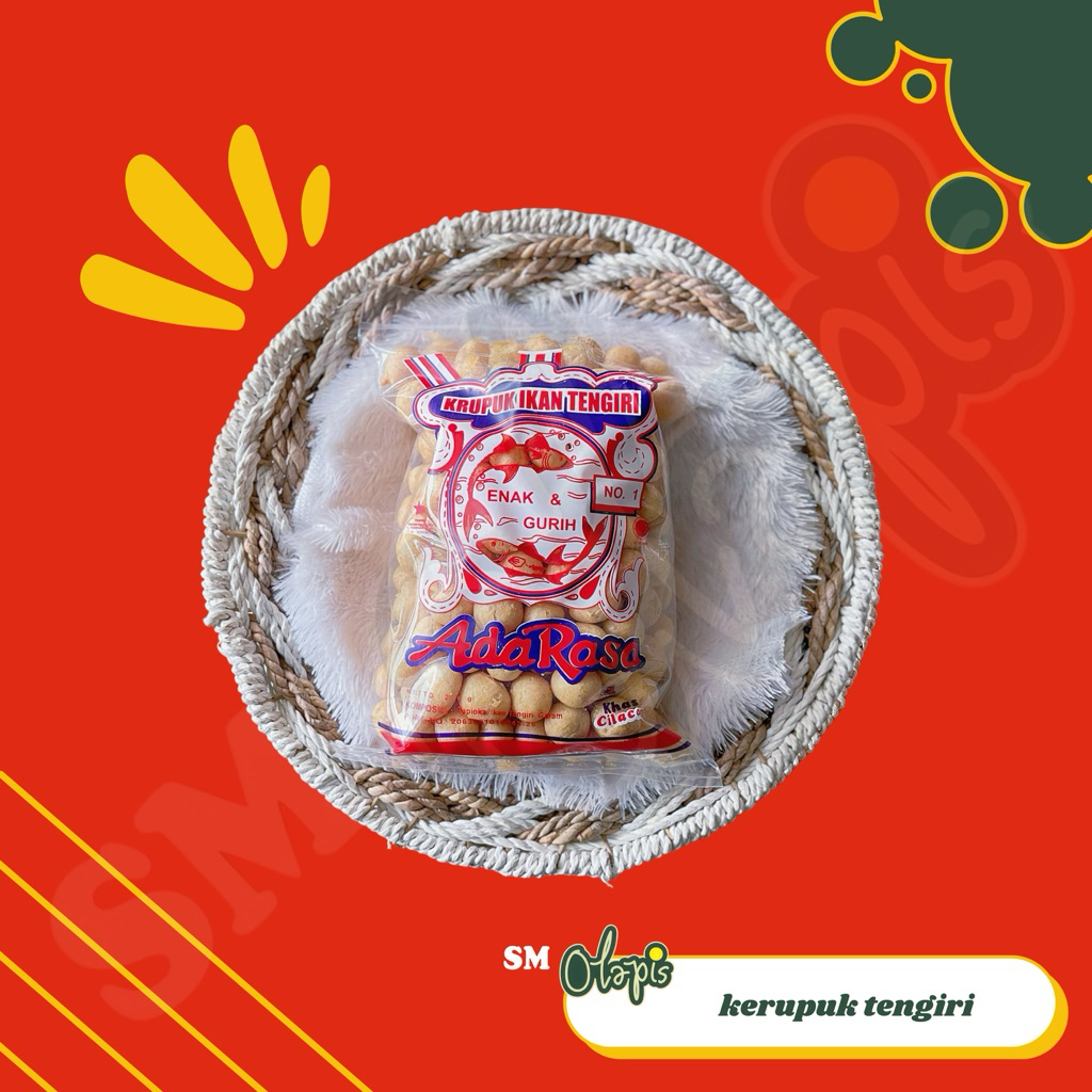

KERUPUK IKAN TENGIRI KHAS CILACAP OLEH OLEH CILACAP ENAK GURIH MURAH