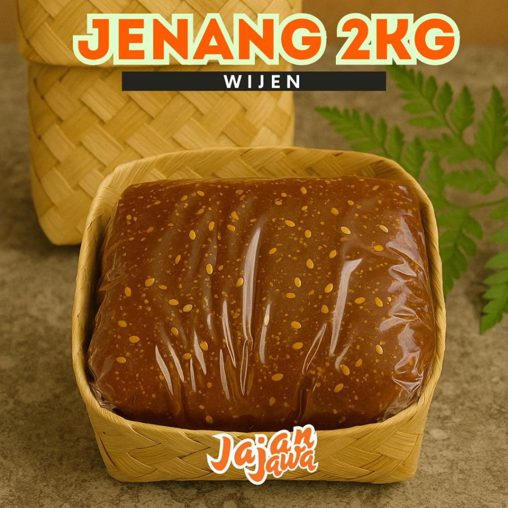 

Jenang WIjen 2kg Jajanan Jawa Khas Purbalingga Manis Legit Produk UMKM
