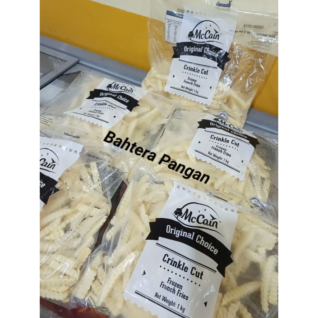 

Kentang Mc Chain Crinkel Cut 1kg | Mc Chain Crinkel Kentang Gerigi
