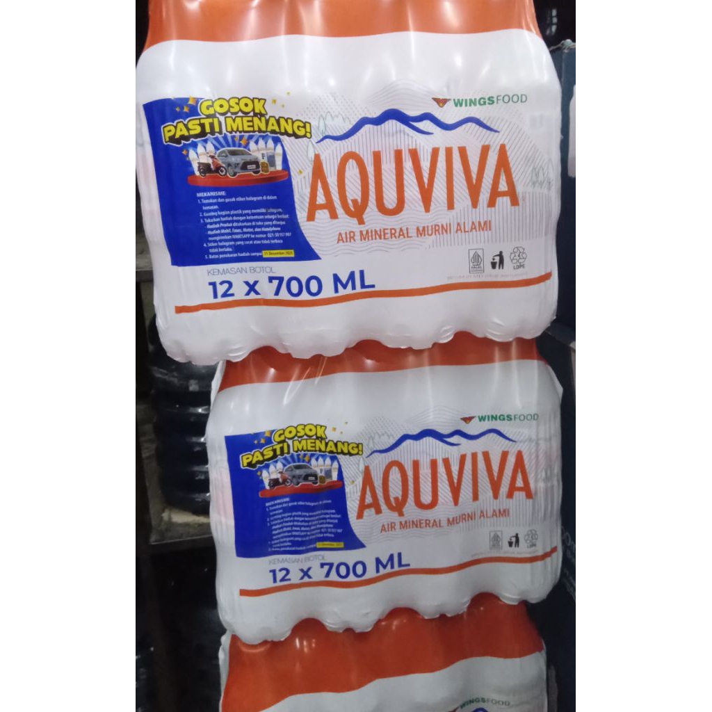 

AIR MINERAL - AQUVIVA Air Mineral 700ml x12 btl