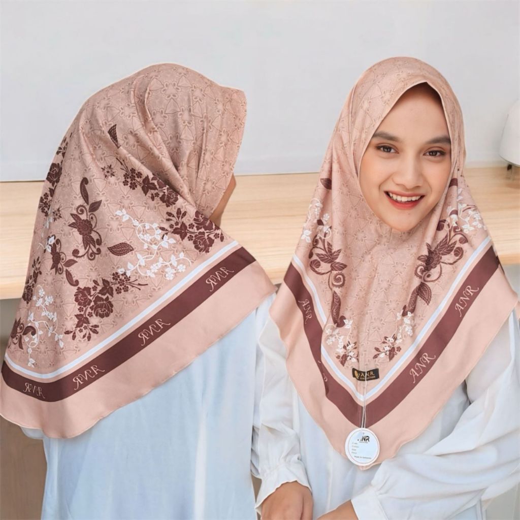 Hijab bergo motif terbaru jilbab instan non pet