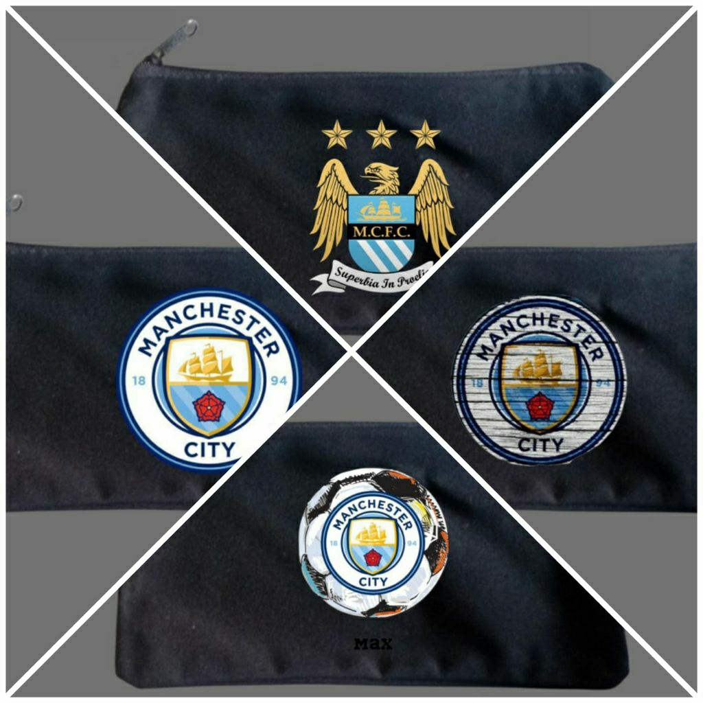 

Tempat pensil logo bola/Tempat pensil bola man.city/Tempat alat tulis/Tempat kosmetik/Tepak kanvas/Pouch document