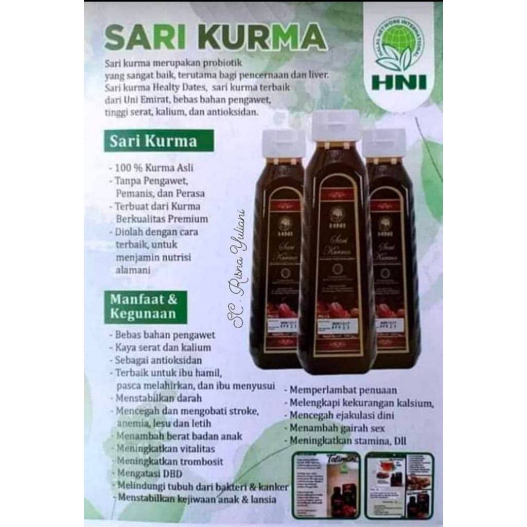 

Sari Kurma (Dates) HNI HPAI Original