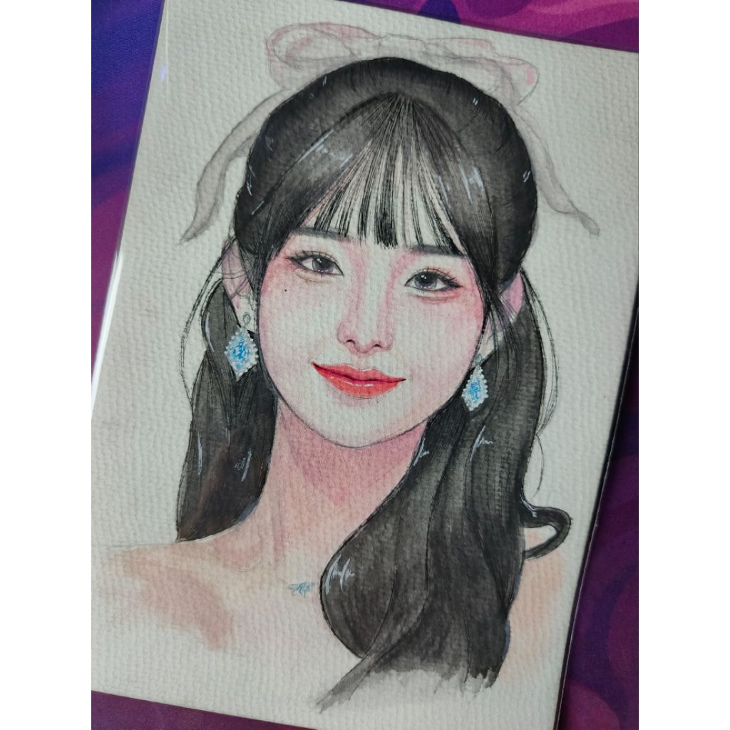 

Wonyoung Watercolor Art