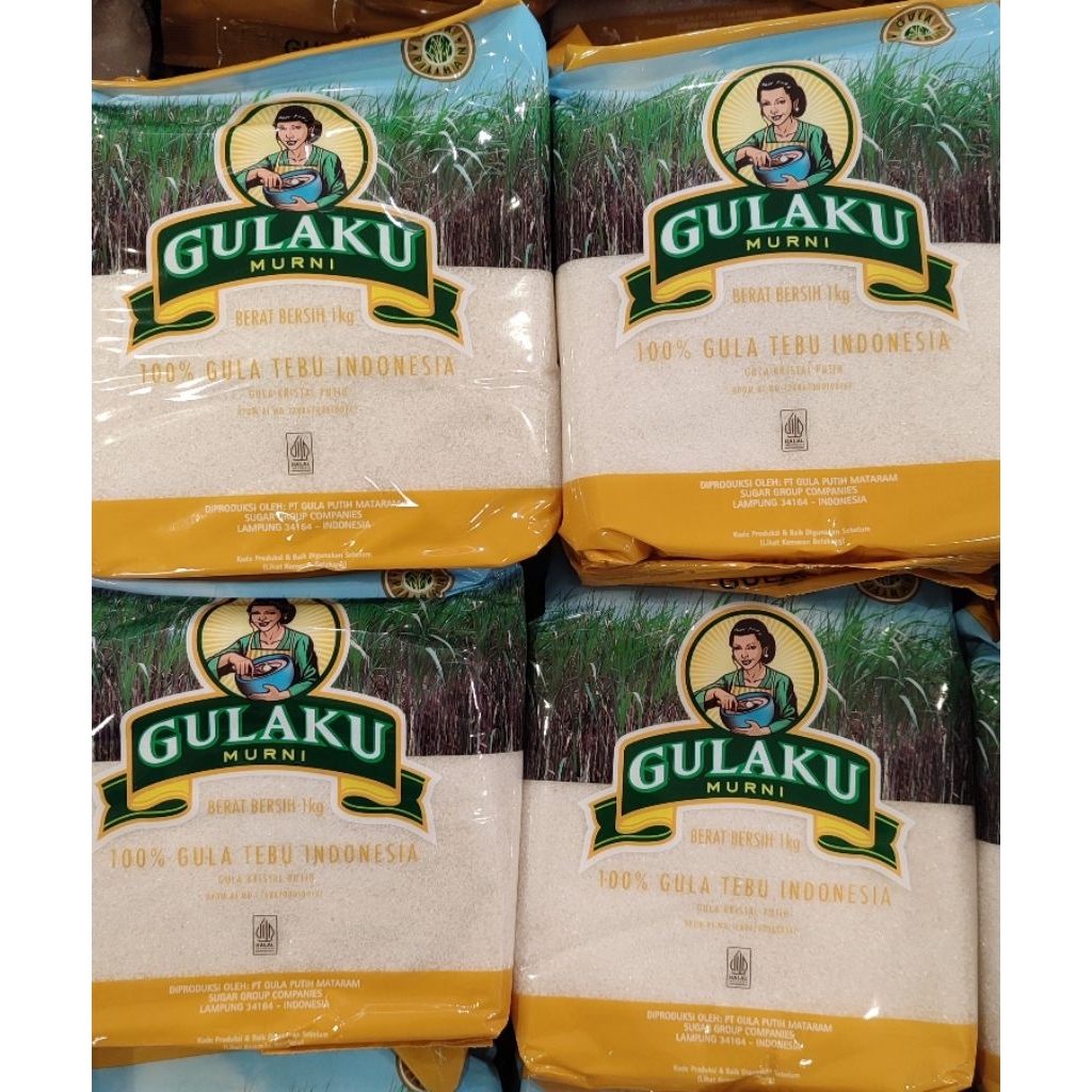 

GULAKU Gula Tebu Kuning 1 kg