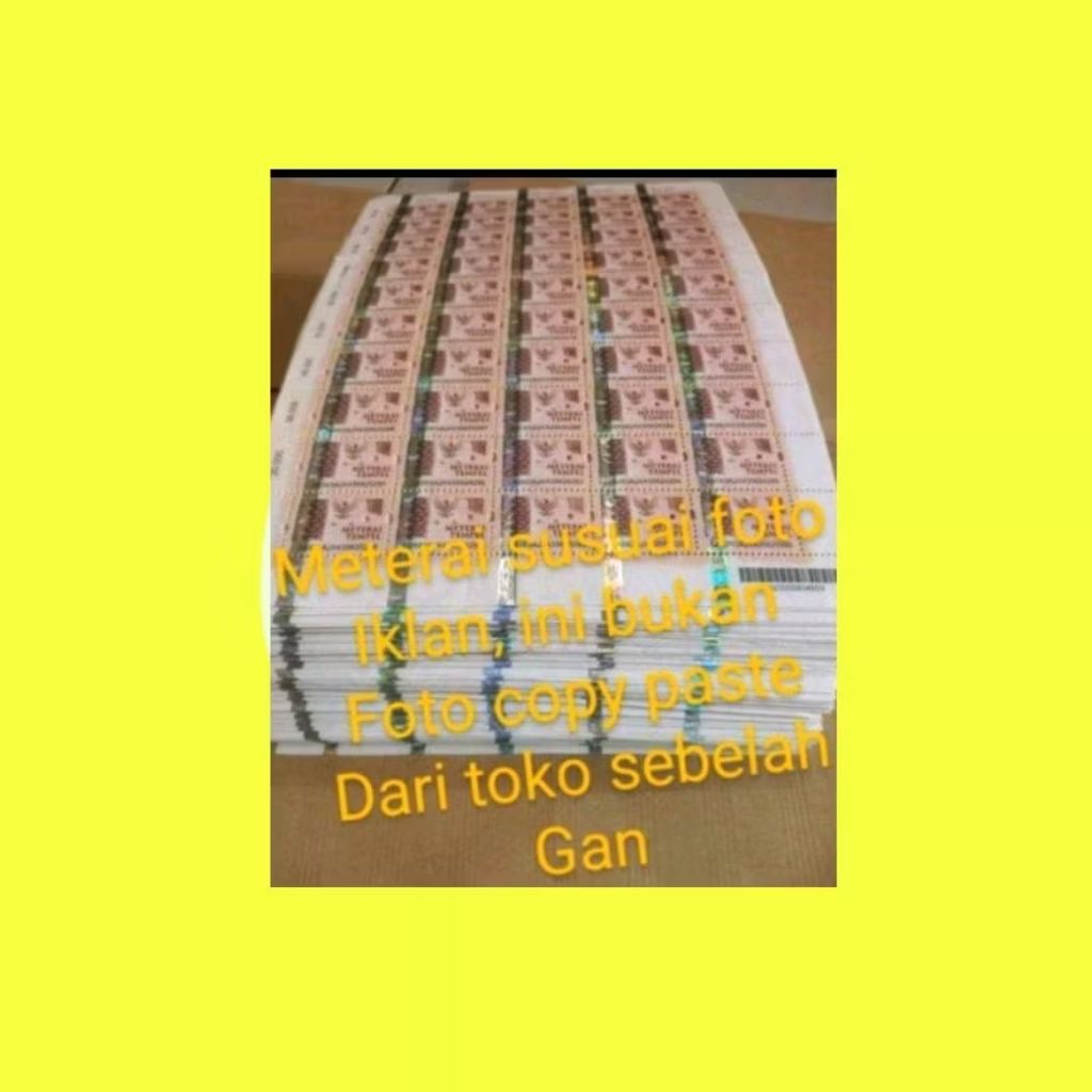 

meterai tempel 10.000