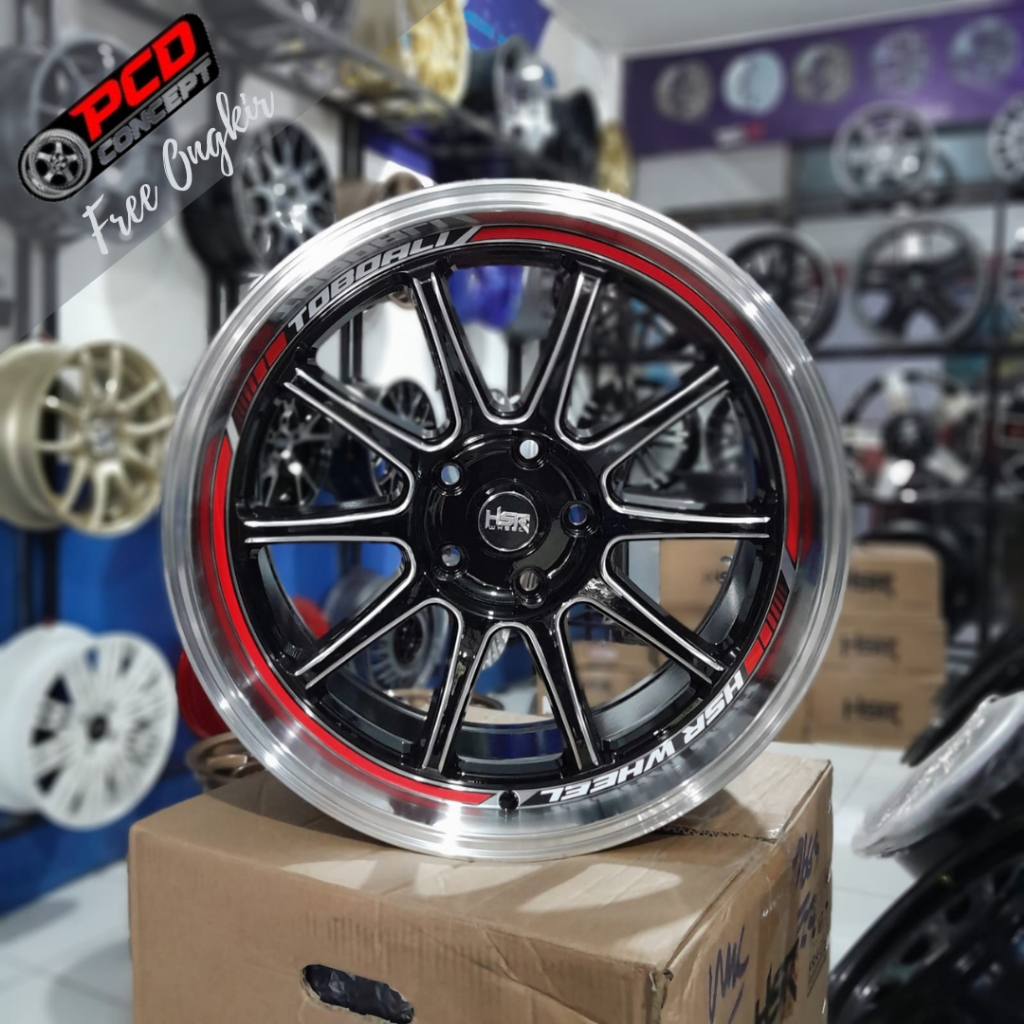 VELG MOBIL INNOVA REBORN R18 HSR TOBOALI PCD 5X114 LEBAR VELG 9 ET 22