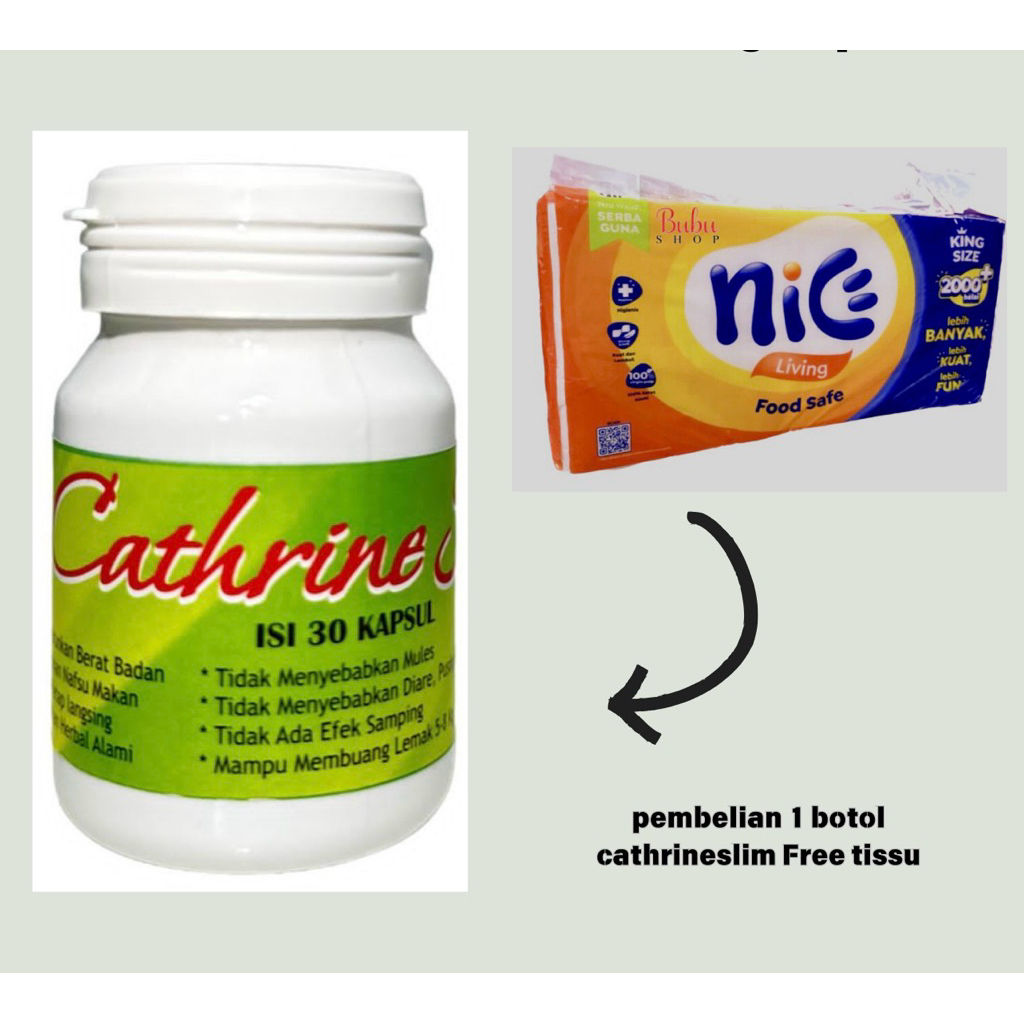

Cathrieslim Peluntur Lemak / Pelangsing Badan Cepat Ampuh Aman/ cathrineslim