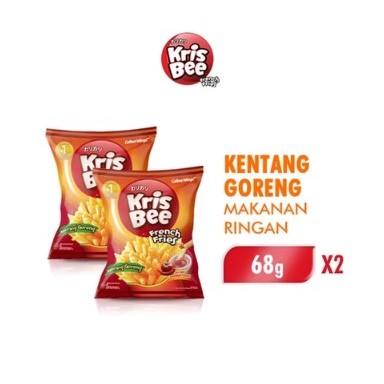 

Krisbee Fries Kentang Goreng 65 gr x2