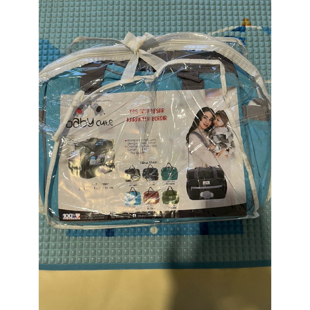 BABY CUTE TAS BAYI BESAR / DIAPERS BAG BESAR / TAS POPOK BAYI / DIALOUGE TAS BAYI BESAR