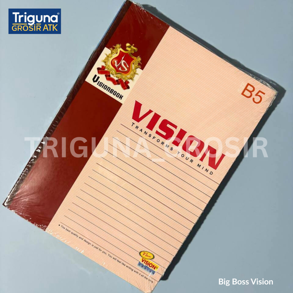 

Buku Tulis Big Boss Vision 42 Lembar 1 Pack (6pcs)