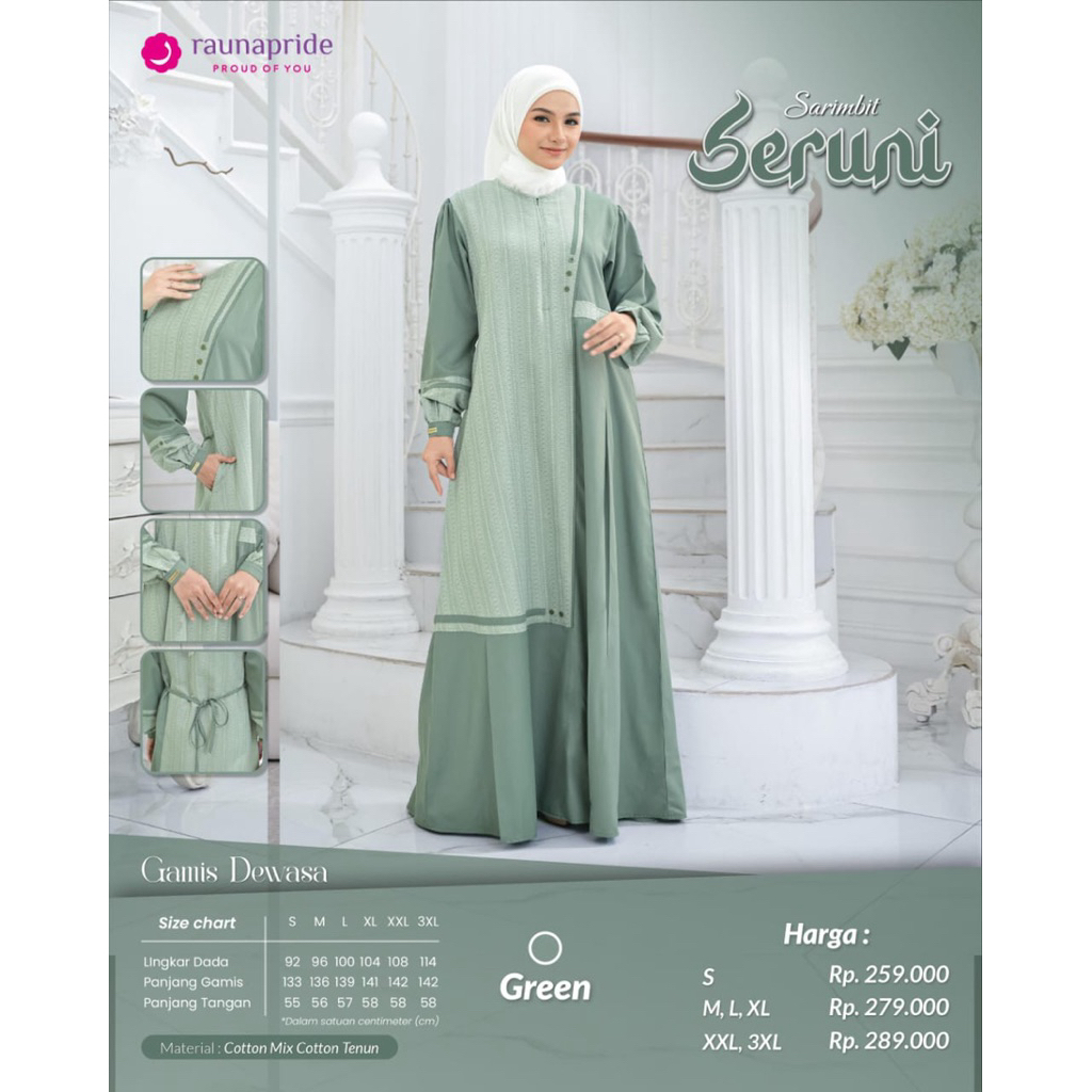 Sarimbit Rauna Seruni Green