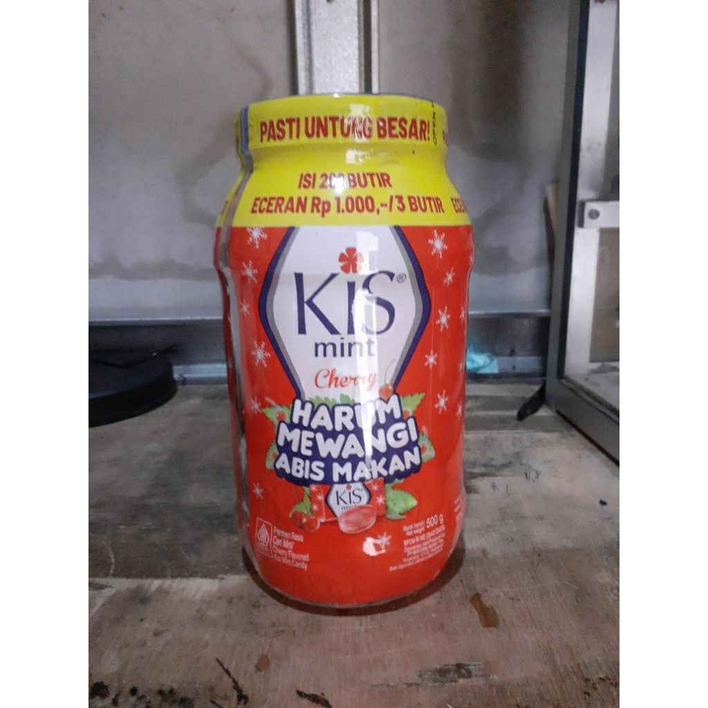 

PERMEN KISS MINT CHERRY isi 200pcs