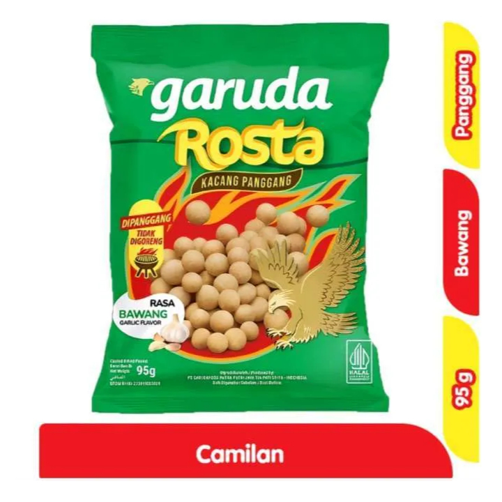 

GARUDA KACANG PANGGANG ROSTA BAWANG PCK 95g
