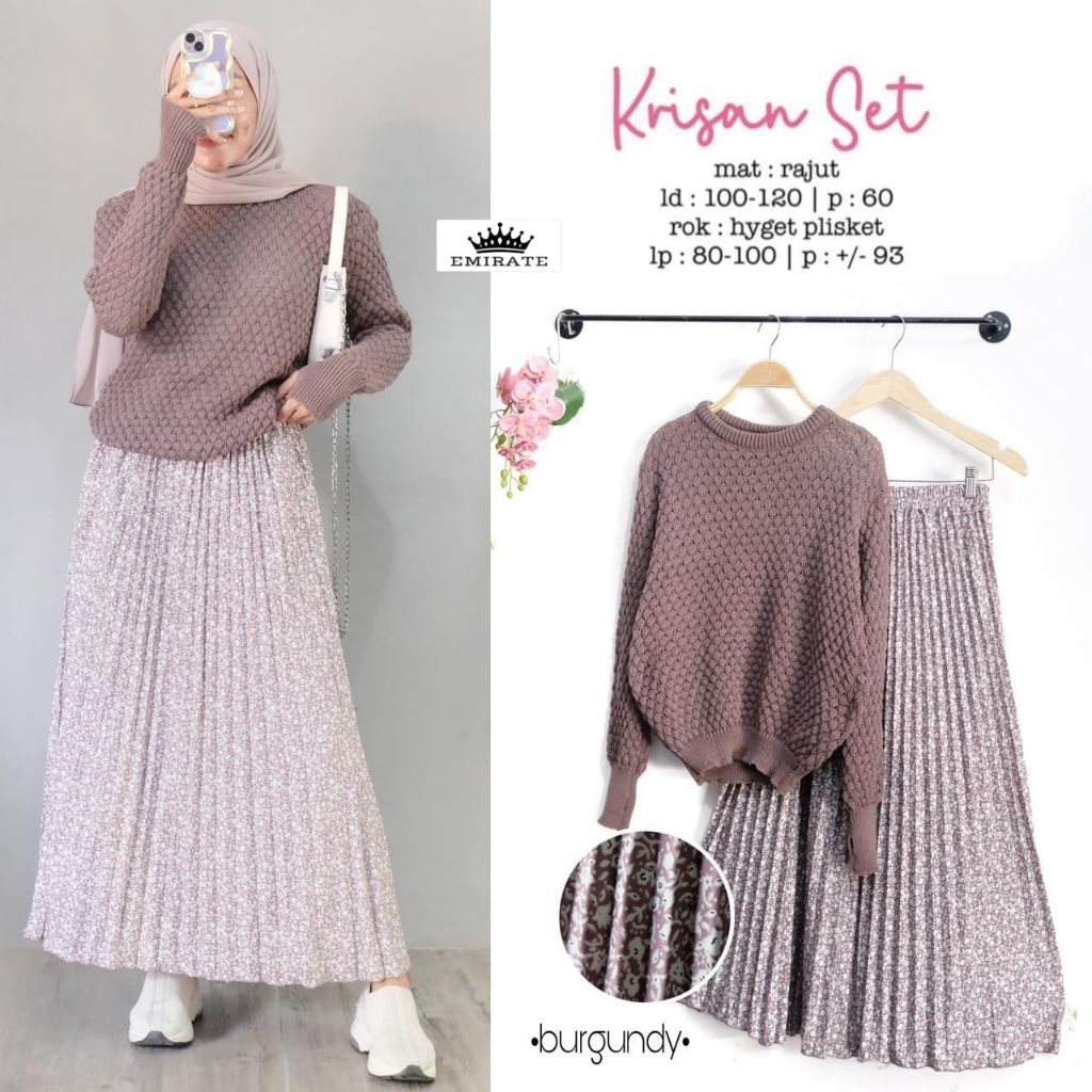 krisan setelan long tunic jumbo ld 130 ld 120 by A.N.Y rok floral long tunik oversize big size tunik