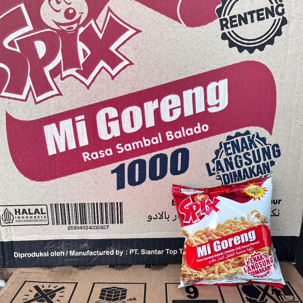 

mie goreng 16 gram 1 dus isi 80 pcs ecer ( 1000 )