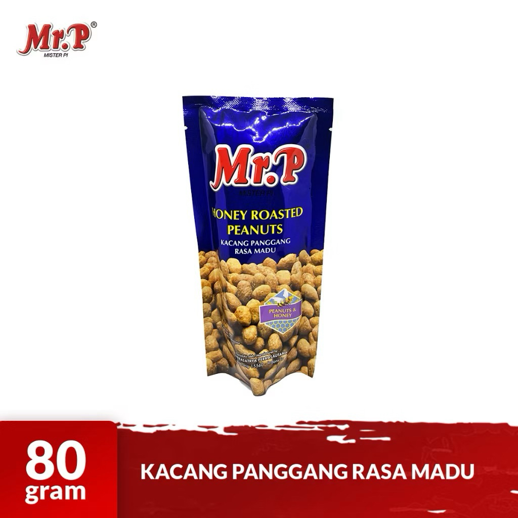 

MR. P nut Peanut Kacang Panggang All Varian 80gr