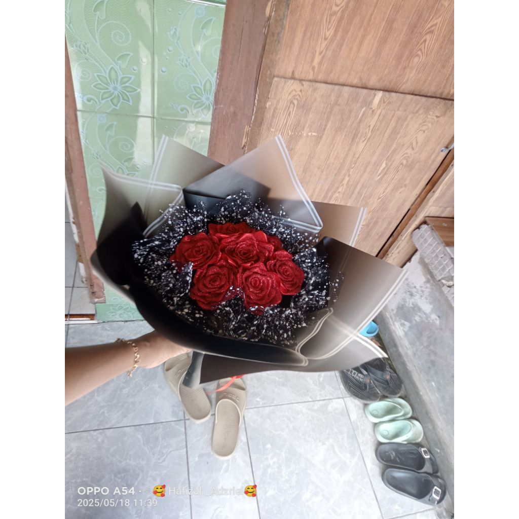 

Bucket pita satin (free nama)