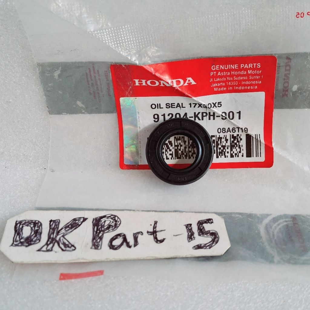 Seal as gir depan KPH Honda Supra X 125 Karisma Kirana Original