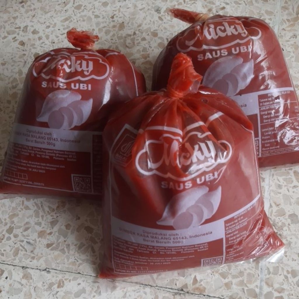 

SAOS MICKY "SAUS UBI" 500 GR