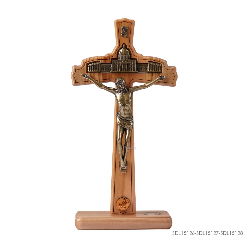 Salib Duduk Jubelium Kayu Olive 2025 Italy