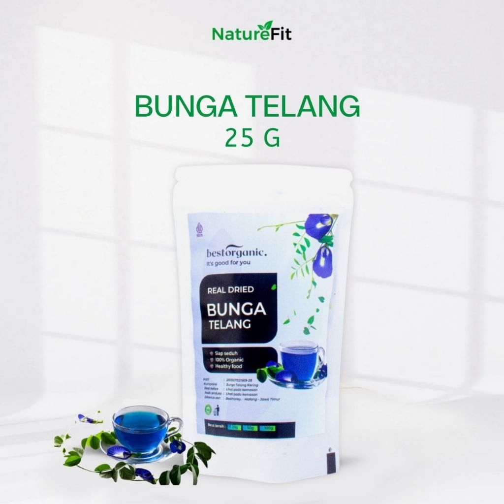 

Best Honey - Teh Bunga Telang - Bunga Kering - Grade A - Minuman Herbal