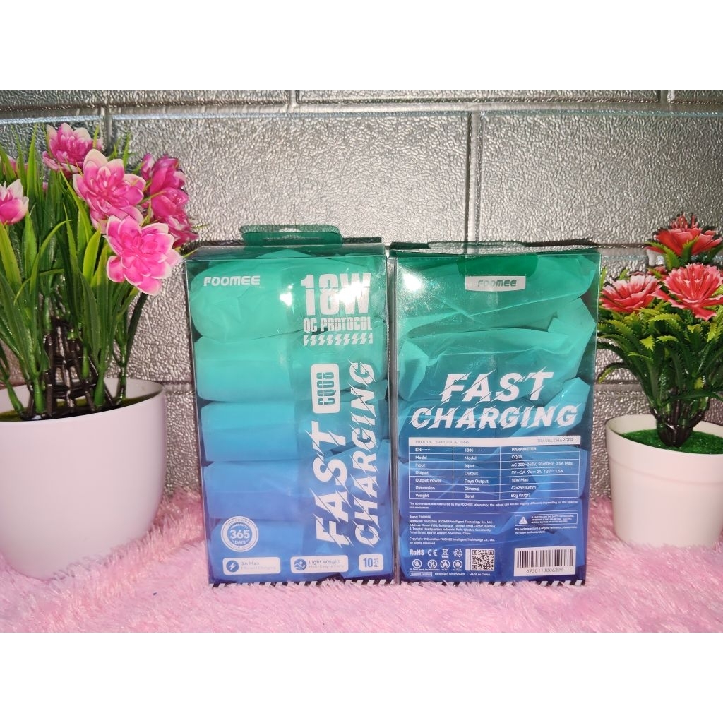 FOOMEE Batok Charger 18W CQ08