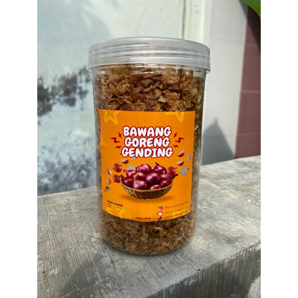 

Bawang goreng premium(campuran tepung)170gram