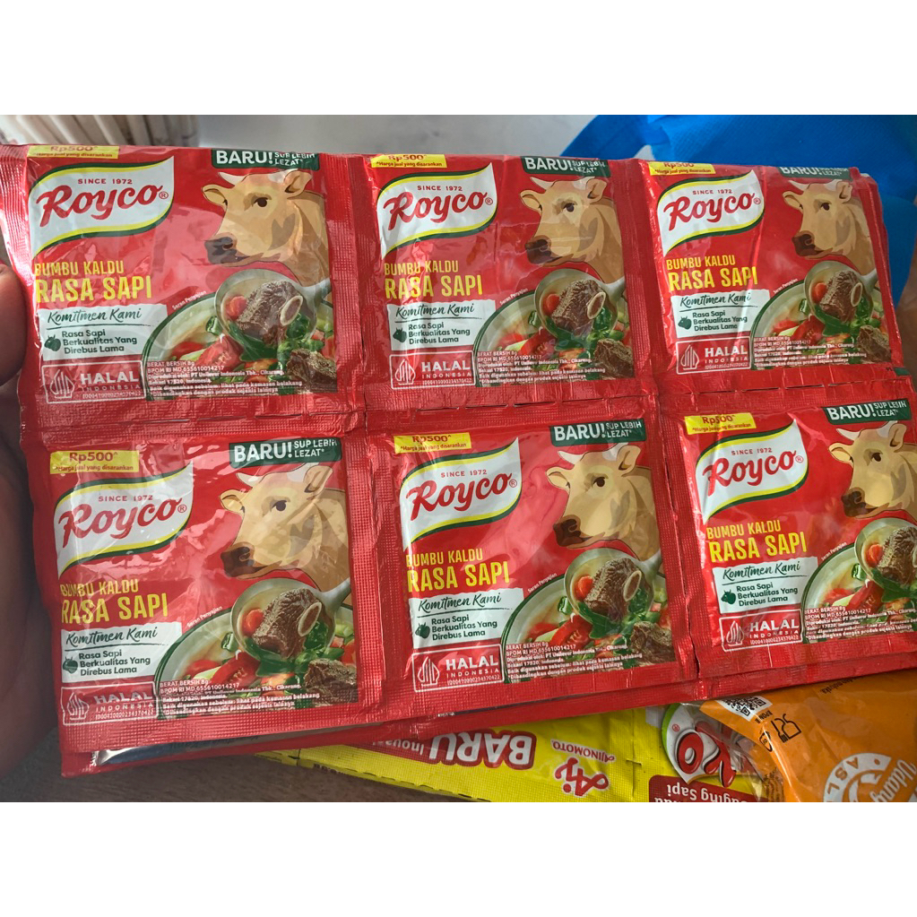 

Royco sapi 1 renteng isi 12