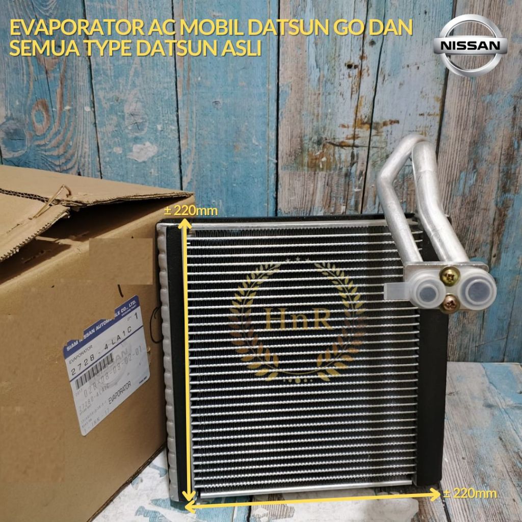 EVAPORATOR Cooling AC Mobil Datsun Go Dan Semua Type Datsun EVAPORATOR ASLI