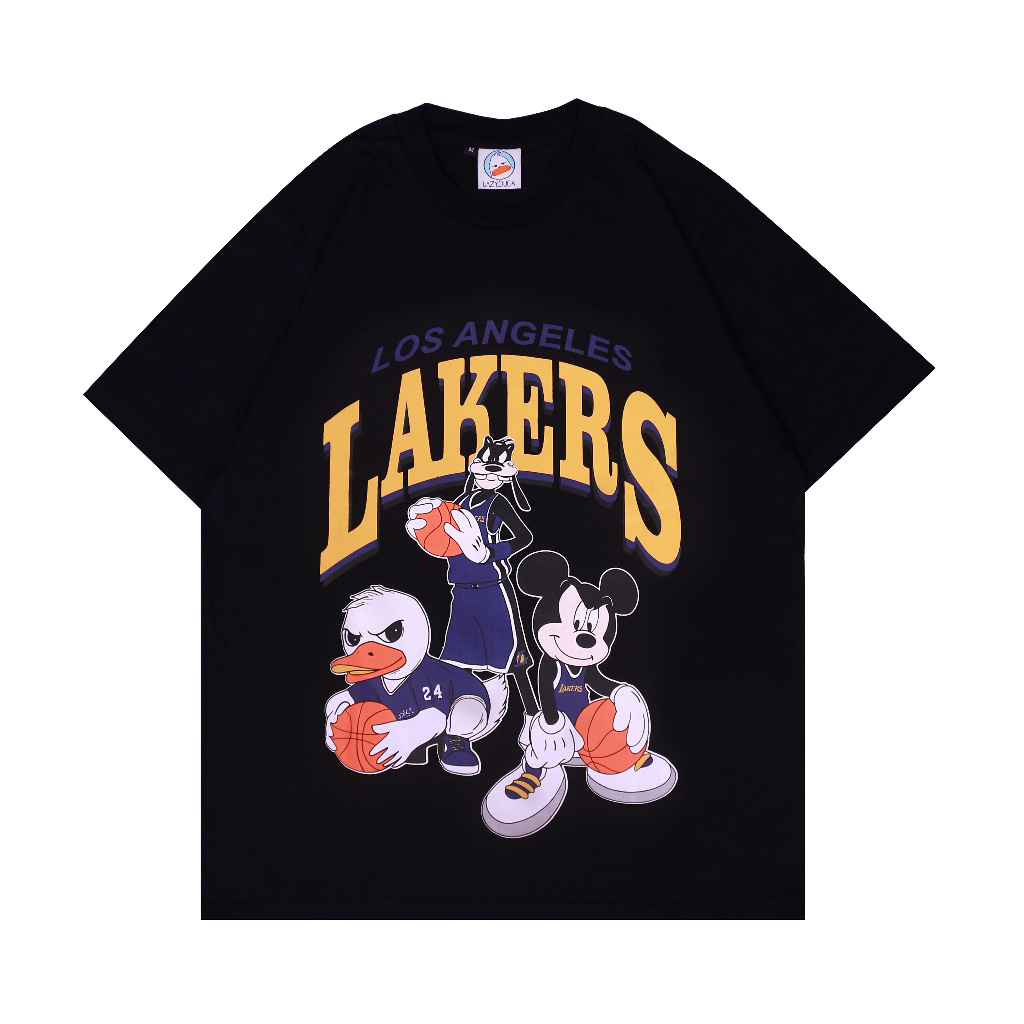 LAZYDUCK KAOS PRIA WANITA LAKERS TEAM
