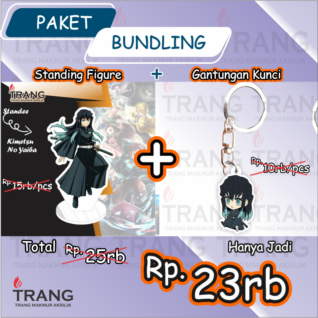 Termurah Terlaris Paket Bundling Muichiro / Bundling Muichiro Tokito Kimetsu No Yaiba / Bundling Tok