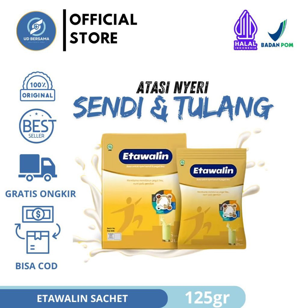 

Susu Kambing Etawa Etawalin saset Solusi Atasi Nyeri Sendi & Tulang Halal BPOM Asli Banjarmasin