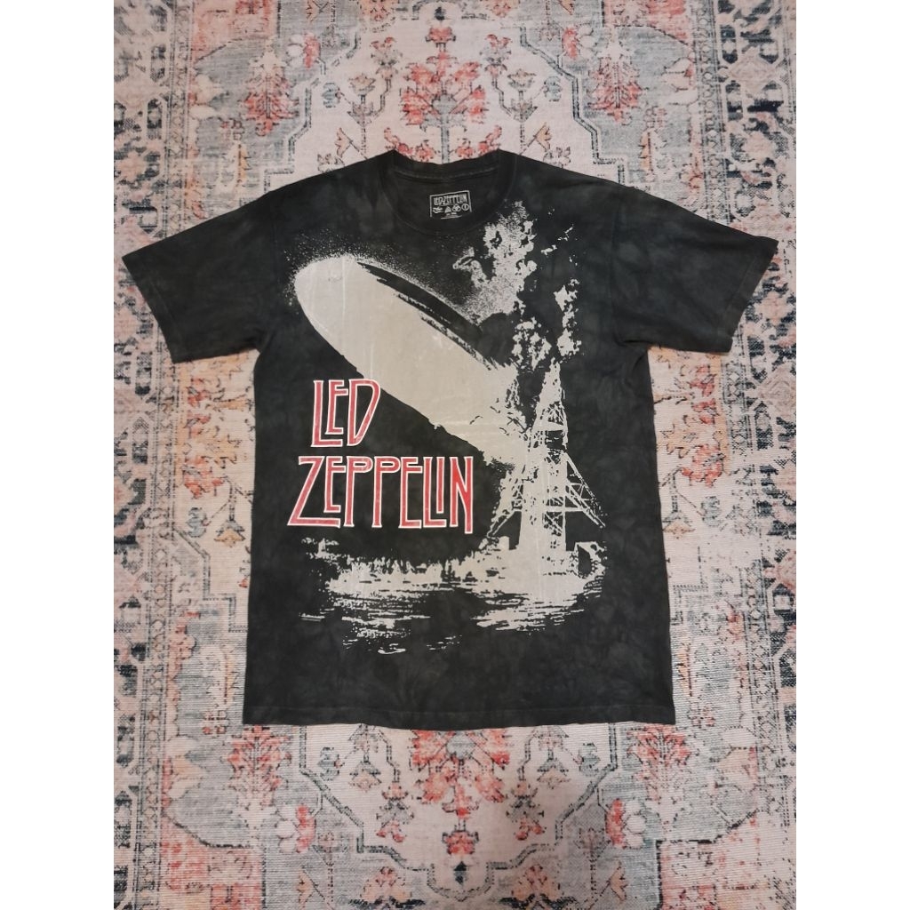 Kaos Band Led Zeppelin Exploding All Over Print Tie Dye