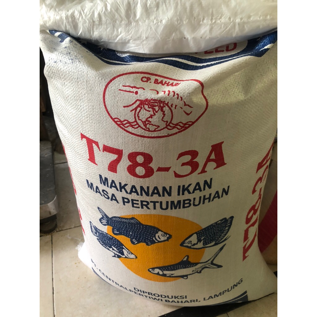 pelet ikan t78-3a pakan ikan turbo t78-3a 3mm pelet ikan lele patin gurami nila
