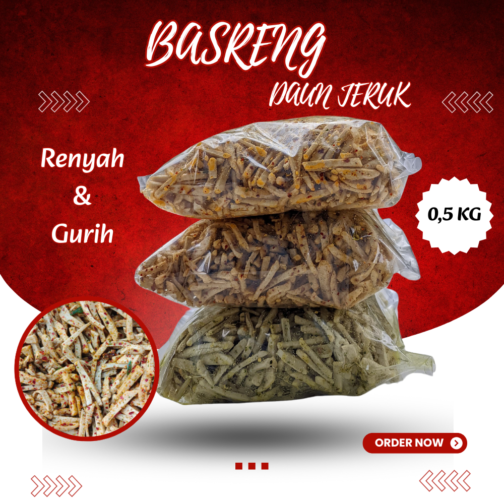 

CEMILAN BASRENG DAUN JERUK KRIUK 500 GRAM
