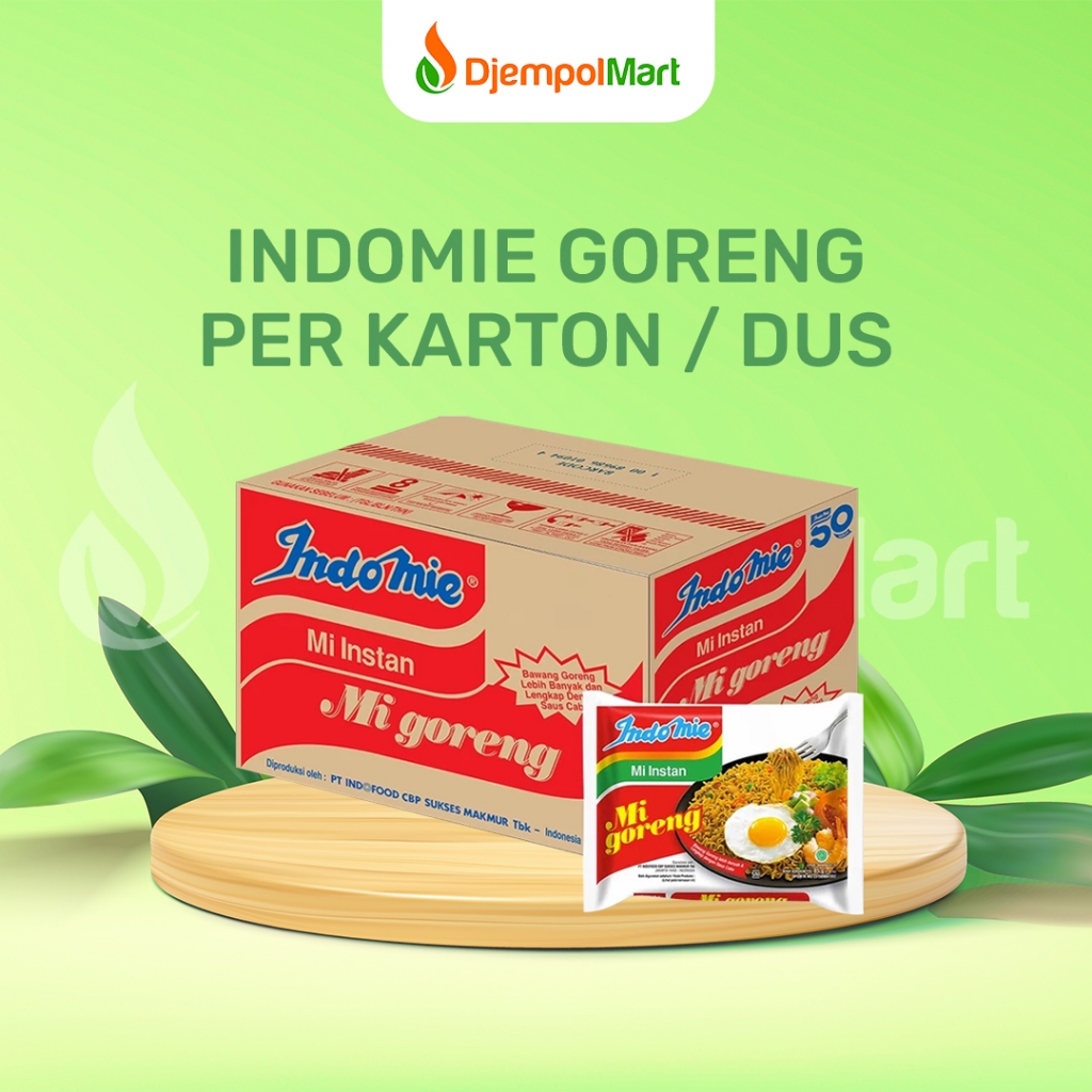 

Indomie Goreng - Mie Instan Perkarton