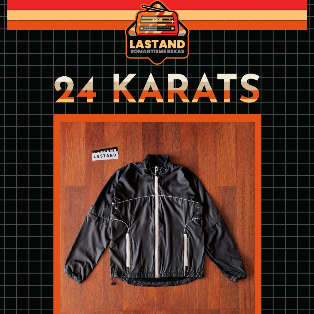 Jaket Waterproof 24 Karats